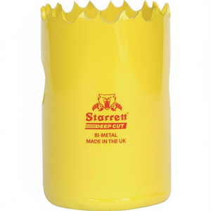 HSS Bi-Metal Cylinder <b>Saw</b> 16mm Diameter 41mm Cutting Depth 6 Teeth/Inch Yellow Lacquered 1pc Knife & Tool - Product Image 2