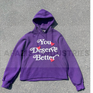 Vente en gros 100% coton grande taille sweat à capuche pour homme logo personnalisé impression bouffante 3D pull brodé sweat-shirt d'hiver - Product Image 3