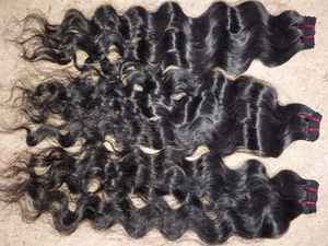 ผมชาวอินเดีย8นิ้วผม Remy แบบไม่พันกันผมลอนแบบไม่พันกันผมทอจากผู้บริจาค - Product Image 5