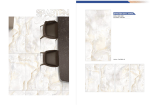 Azulejos de lujo de primera calidad, azulejos de cerámica de porcelana brillante de 600*1200mm para pared Interior de Villa y suelo de sala de estar - Product Image 6