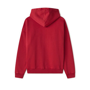 100% coton hommes décontracté couleur unie sweats à capuche entraînement sweat à manches longues à capuche fermeture éclair pull poche sweats à capuche pour homme - Product Image 2