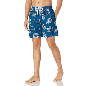 Short de plage en coton imprimé décontracté pour hommes OEM Offre Spéciale short de bain écologique personnalisé avec fonction anti-rides - Product Image 5