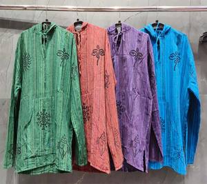 Camiseta de Algodón de Alta Calidad a Precio de Mayoreo para Uso Casual Masculino, Ropa de Verano, Exportación Mundial del Fabricante Indio GCAP-101 - Product Image 2