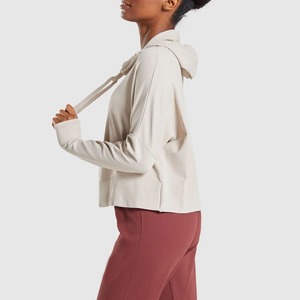 Sudadera con capucha de mujer con logotipo personalizado al por mayor de invierno de alta calidad, ropa de calle estampada, sudaderas con capucha transpirables para mujer 2026 - Product Image 2