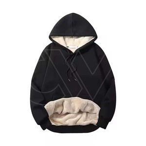 Men's Casual Fleece Hoodie Winter Warm Pullover Hooded <b>Sweatshirt</b> Top Quality Hoodies - Product Image 3