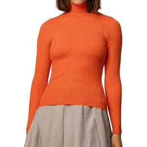 เสื้อสเวตเชิ้ตคอเต่าโอเวอร์ไซส์ผ้าฝ้ายสำหรับผู้หญิงและผู้ชาย สกรีนโลโก้ตามสั่ง ขายดี - Product Image 2