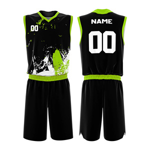 Maillot de basket-ball brodé imprimé personnalisé de haute qualité en gros avec nom et numéro - Product Image 5