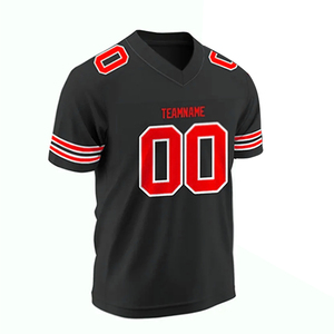 Ensemble d'uniformes de bonne qualité pour l'entraînement d'équipe sportive pour adultes Hauts de football américain Maillot de football américain pour hommes - Product Image 3