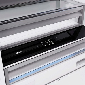 Réfrigérateur à portes françaises ZLINE RBITWM72 de 72 pouces, 39,6 pieds cubes Congélateur bas intégré avec distributeur d'eau et machine à glaçons, alimentation électrique - Product Image 4