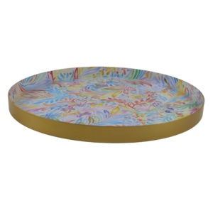 Plateaux de service en bois pour l'Aïd el-Fitr, plats, décorations pour l'Aïd Moubarak, Ramadan Kareem, cadeau musulman en bois, décoration de fête - Product Image 5