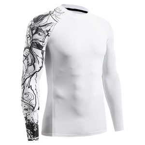 Meilleure qualité en gros Rash Guard personnalisé à manches longues Rush Guard Stretch Fitness séchage rapide maillot de bain Rash Guard - Product Image 6