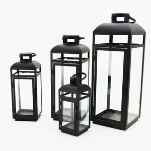 Linterna de Vela decorativa, farol Vintage de Metal para mesa, portavelas para Patio exterior, decoración de fiesta de boda - Product Image 5