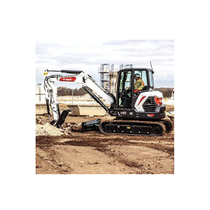 Mini excavadora Bobcat E50 nueva y usada, excavadora eficiente para cavar cimentaciones, zanjas y estanques - Product Image 4