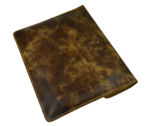 Sac à boutons en cuir véritable Housse pour ordinateur portable faite à la main pour Mac Book Compatible avec la pochette en cuir pour ordinateur portable - Product Image 6