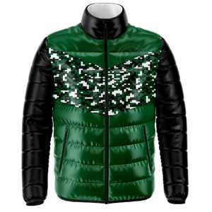 Veste bomber matelassée surdimensionnée pour homme, style streetwear, col montant, logo personnalisé, couleur personnalisée, chaude pour l'hiver - Product Image 5