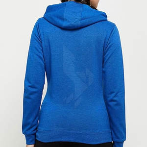 Sudaderas con Capucha y Cremallera para Mujer, Estilo Urbano, Ropa Casual para Invierno, Transpirable, de Poliéster/Algodón, OEM ODM - Product Image 2