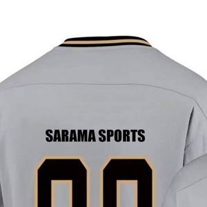 Jersey de hockey sobre hielo Diseña tu propio equipo Jersey de hockey sobre hielo Profesional de alta calidad Nueva llegada Ropa de hockey sobre hielo - Product Image 4