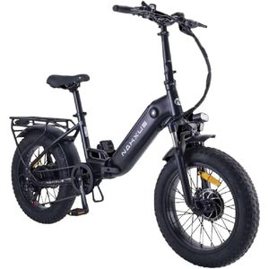 F213 Electric Folding E-Bike NakxusS Black Frame 20-inch Tires 36v 14.5Ah Battery Helmet Required for Commuting Biking - Product Image 1