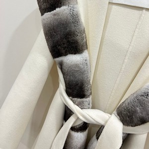 Manteau long en laine ample de couleur unie coréen de haute qualité, nouvelle arrivée automne-hiver 2025, pour femmes - Product Image 6