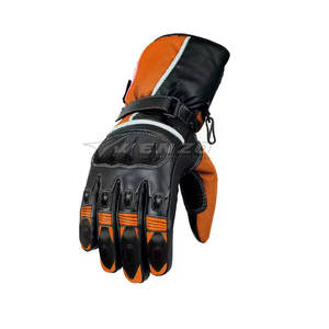 Private Label Your Own Logo Customized Leather Motorbike <b>Gloves</b>-High Quality Heat Resistant Breathable & Durable <b>Silicone</b>-Free - Product Image 5