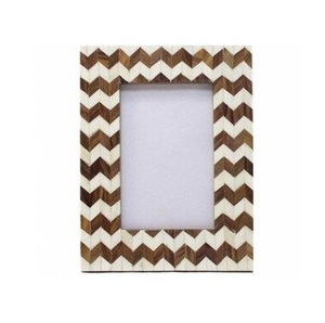 กรอบรูปฝังกระดูกทำมือ เป็นมิตรกับสิ่งแวดล้อม ทนทาน ปรับแต่งได้ สำหรับตกแต่งบ้าน - Product Image 1