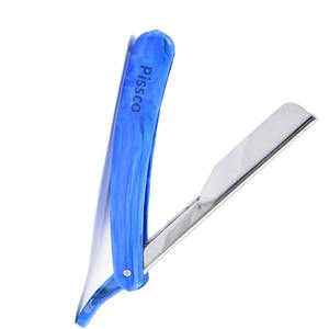 Herramientas de Barbería para Hombre, Navaja de Afeitar de Acero Inoxidable Plegable, Material Japonés, Logotipo Personalizado - Product Image 3