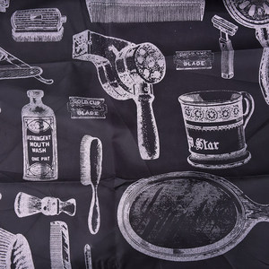 Cape de coupe de cheveux en polyester imperméable - Product Image 3