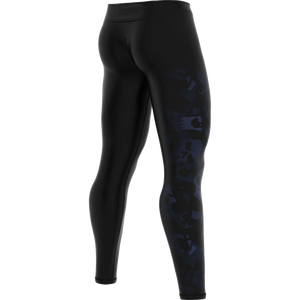 Leggings de Compresión para Hombre al por Mayor, Leggings Deportivos para Correr, Gimnasio, Fitness, Leggings de Compresión de Color Sólido para Hombre - Product Image 3