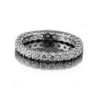 Anillo de Eternidad con Diamantes Cultivados en Laboratorio de Oro de 14k, Calidad VVS DE, Proceso HPHT/CVD, Fabricante OEM ODM, Regalo - Product Image 1