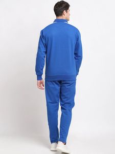 2024 unisexe fermeture éclair gymnastique course costume XXL col montant manteau pantalons de survêtement Jogging ensemble imprimé côté rayures respirant polaire pour - Product Image 5