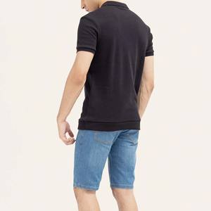Vente en gros de polos légers en coton pour hommes, tenue décontractée de grande taille respirante pour hommes, t-shirt polo pour garçons - Product Image 4