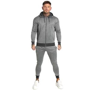 Vêtements de sport de qualité supérieure Gym Fitness Tech Polaire Training Survêtements Hommes Deux Pièces Ensemble Survêtement Jogging Costume pour Hommes - Product Image 1