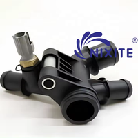 DS7G-8K556-DB, DS7G 8K556 CC, DS7G8K556CC, boîtier de thermostat d'entrée de liquide de refroidissement du moteur 2179140 pour Ford Escape