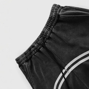 Y2K Nouveaux pantalons de survêtement décontractés pour hommes à jambes larges pour l'Europe et les États-Unis American High Street Washed Vintage Pants - Product Image 3