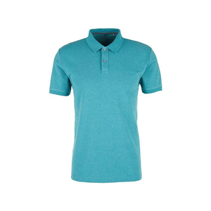 Polo pour homme avec logo personnalisé, Bangladesh, manches courtes, coton respirant, uniforme décontracté pour entreprise, tricoté, couleur unie, vente en gros - Product Image 6