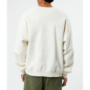 Sweat-shirt lourd de haute qualité avec logo personnalisé Sweat-shirt en coton unisexe Sweat-shirt d'hiver à col rond en coton épais - Product Image 4