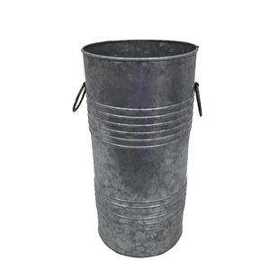 Maceta redonda de hierro favorita de los editores con mango, macetas pequeñas Oxodise para jardinería, Metal, interior, exterior, decoración hecha a mano para el hogar - Product Image 4