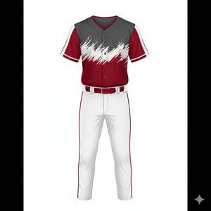 Uniforme de Béisbol Personalizado 2026, Conjunto de Malla 100% Poliéster Transpirable, Cuello en V, Sublimación de Precisión, Ropa de Equipo Unisex al por Mayor - Product Image 5