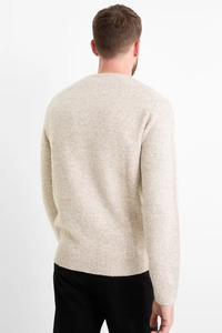 Suéter clásico para todos los días para hombres hecho a mano para marcas de ropa informales y modernas que ofrecen Exportación de fabricación de etiquetas privadas OEM - Product Image 2