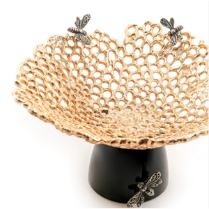 Elegantes fruteros en hierro metálico decorativo con diseño hecho a mano, perfectos para restaurantes y eventos de boda, artículos de servicio de boda - Product Image 3