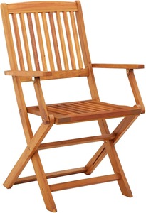 Low MOQ Vietnam Modern <b>Folding</b> Outdoor <b>Chairs</b> with Solid Acacia <b>Wood</b> for Camping <b>Garden</b> Courtyard & Villa Use - Product Image 4