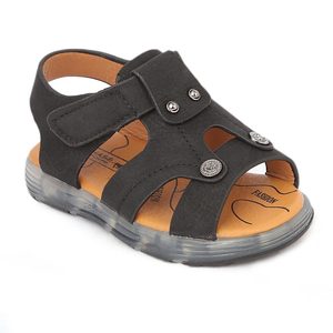Sandalias Chase Value para Niños, Color Negro, Cuero Artificial, Talla 20, Código de Barras A33450 - Product Image 1