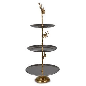 Support à gâteau en métal unique décoratif de couleur personnalisée Grossiste de support à gâteau en métal Excellente qualité Support à gâteau fantaisie fait à la main - Product Image 2