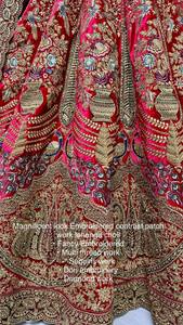 Lehenga Choli de Diseñador FABZONE, Ropa Casual para Bodas con Trabajo de Hilos Múltiples y Lentejuelas - Product Image 2