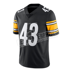 Fabricant d'équipement d'origine Maillot de football en maille tricotée col en V Maillot de football en maille Boxy personnalisé fabricant Maillot américain à sublimation pour homme - Product Image 4