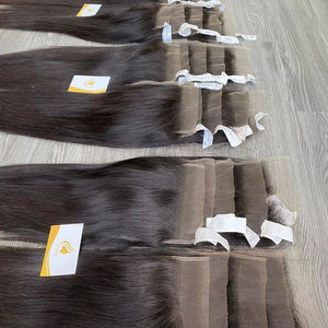 Pour les Suisses pour Lace Frontal et Closure Remy Virgin Raw Extensions de Cheveux Vietnamiens Prix de Gros - Product Image 1