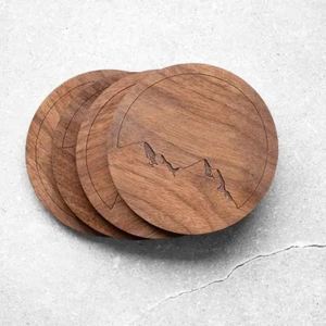 Dessous de verre décoratifs en bois de qualité supérieure pour la décoration de la maison et de la table à manger - Product Image 3