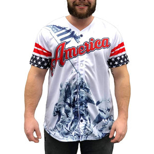 Maillots de baseball respirants à séchage rapide personnalisables pour hommes et femmes ensembles de vêtements de sport au prix de gros - Product Image 6