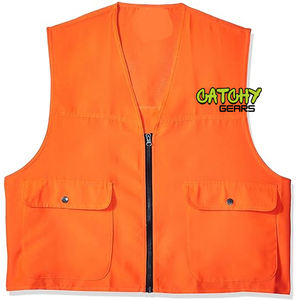 Gilet utilitaire en nylon multifonctionnel décontracté pour l'automne respirant et coupe-vent pour les sports de plein air chasse pêche - Product Image 3