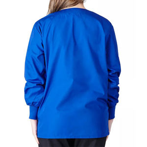 Léger réchauffer les uniformes naturels vêtements de travail d'infirmière pour femmes vestes de gommage pour l'hôpital meilleure vente - Product Image 6